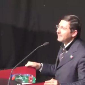 Il Presidente Giulio Bacosi all’Auditorium della Conciliazione con Tremonti e Sgarbi