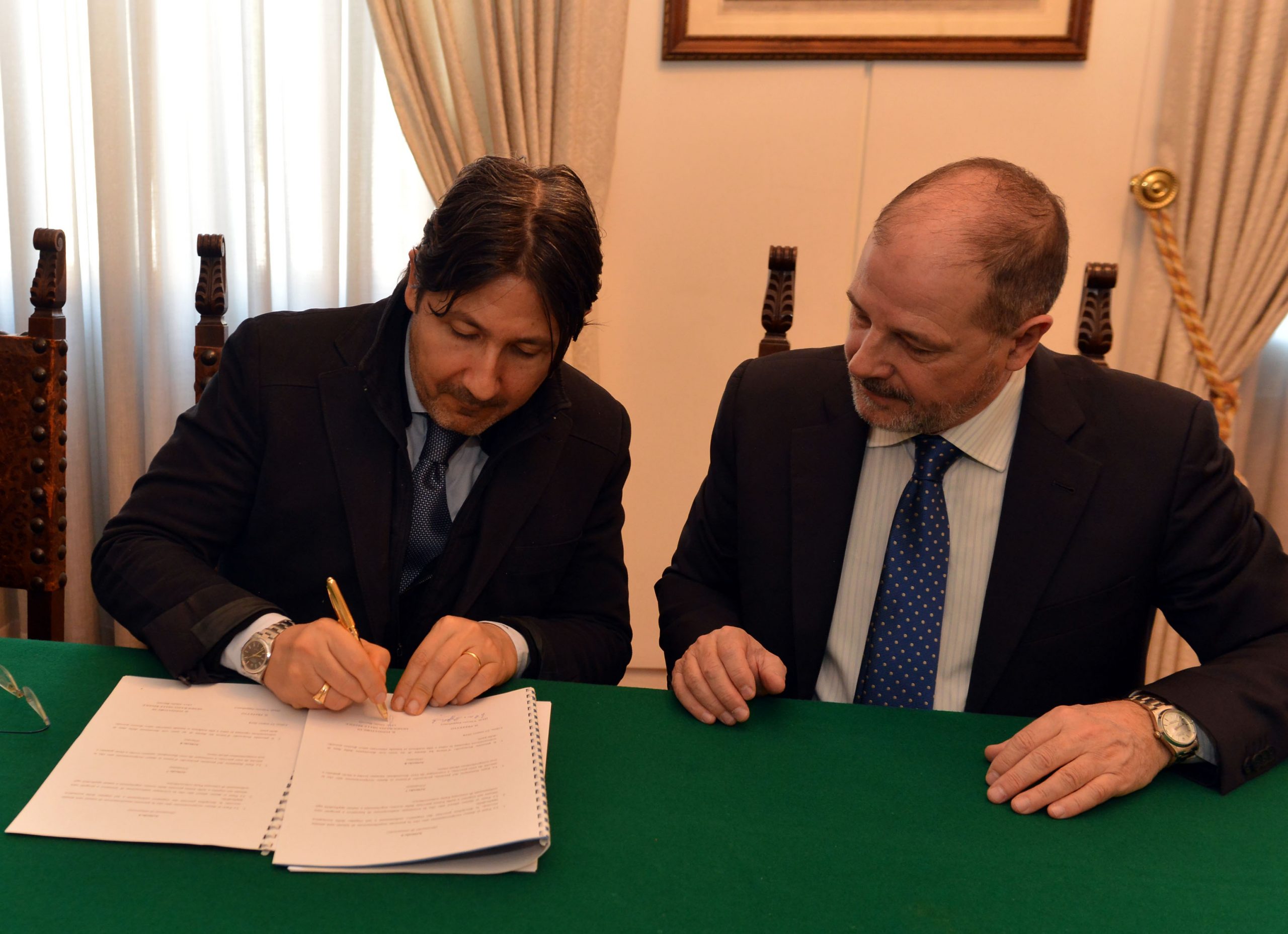 Udine 23 Marzo 2018 firma convenzione prefettura i foto Massimo Turco